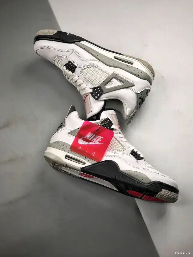 One Kick 840606-192 (nike) Cement Air White OG Jordan 4 0612